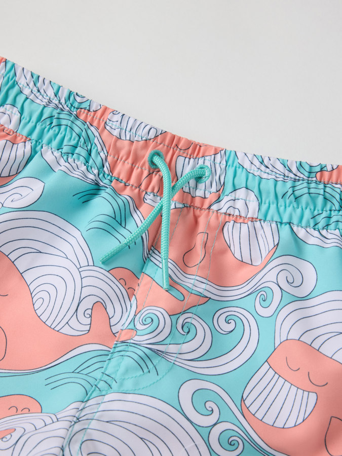 Badeshorts, Walmotiv