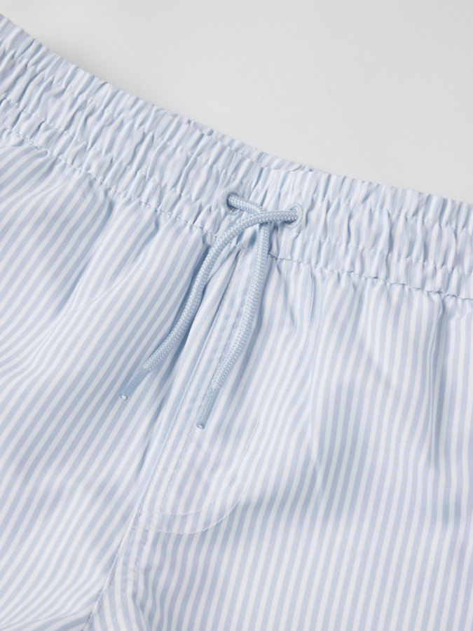 Badeshorts, gestreift