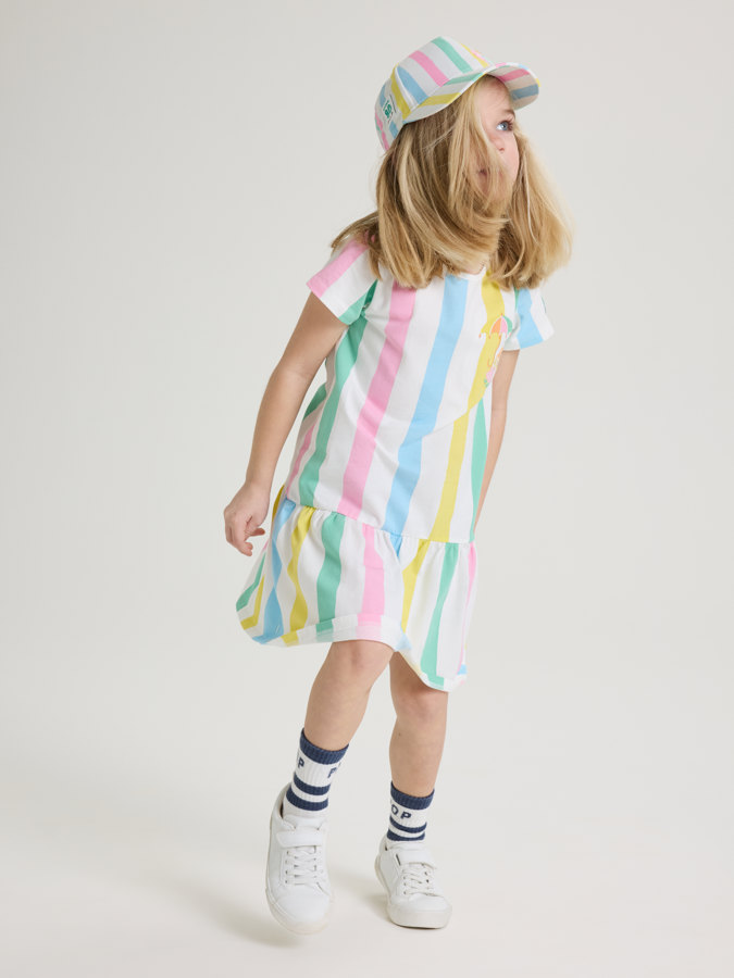 Kleid mit gekräuseltem Rockteil, Mumin