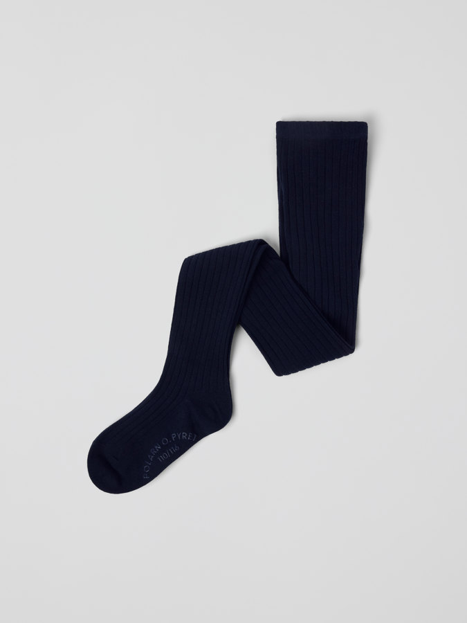Rippstrick-Strumpfhose
