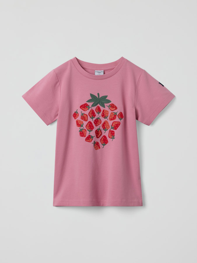 T-Shirt, Erdbeermotiv