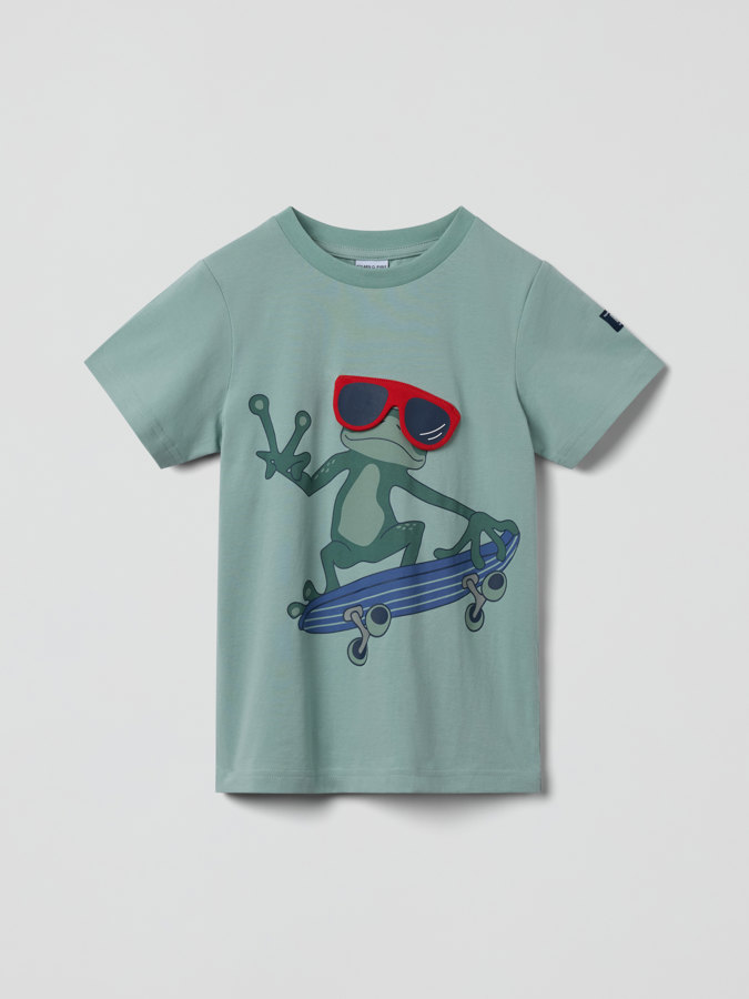 T-Shirt, Froschmotiv