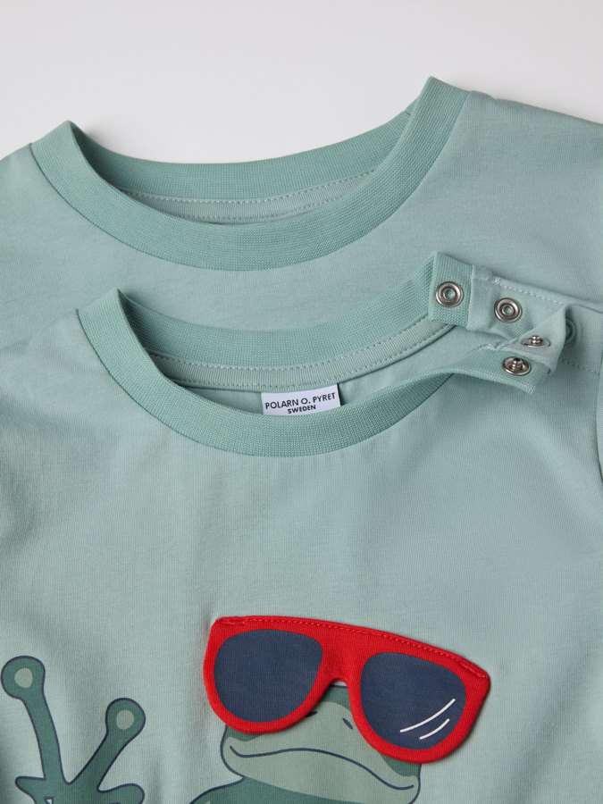 T-Shirt, Froschmotiv