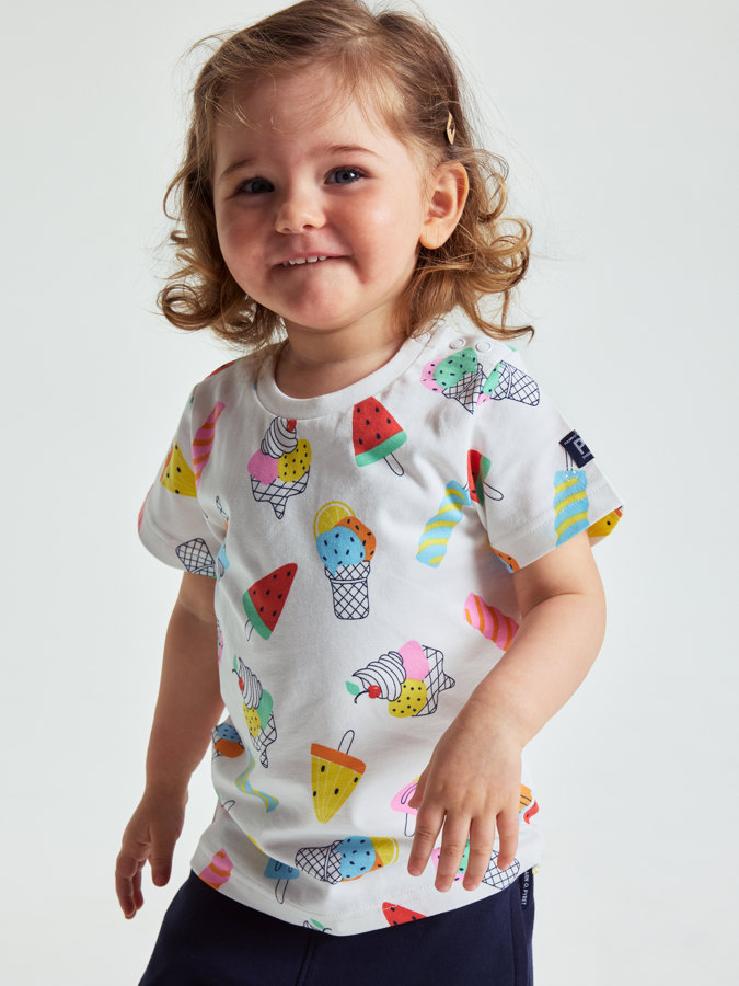 T-Shirt, Eismotiv T-Shirt, Eismotiv