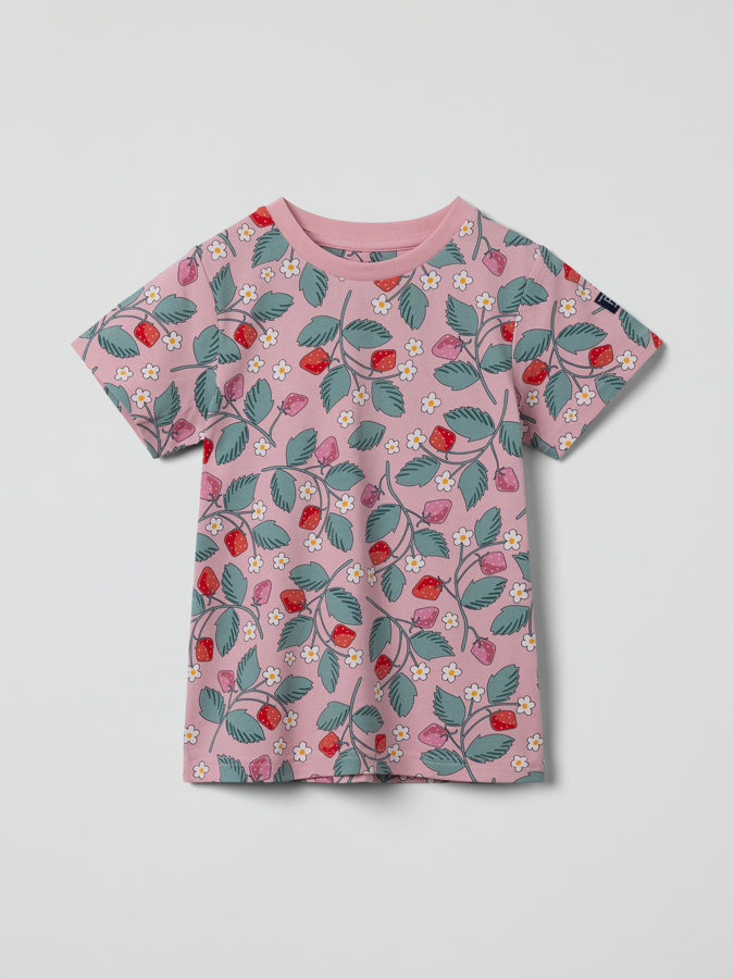 T-Shirt, Erdbeermotiv