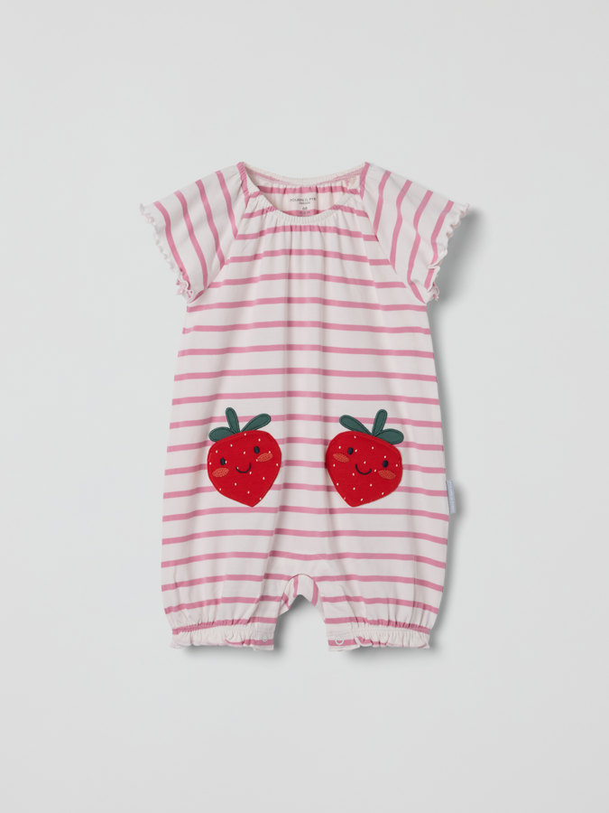 Playsuit, gestreift