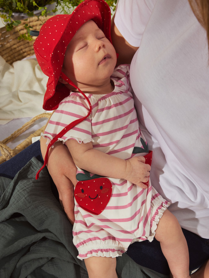 Playsuit, gestreift Playsuit, gestreift