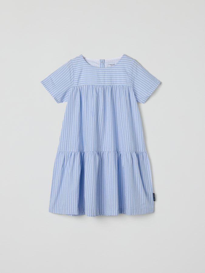 Kleid, gestreift