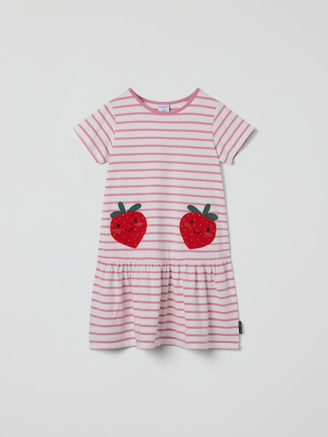 Kurzärmeliges Kleid