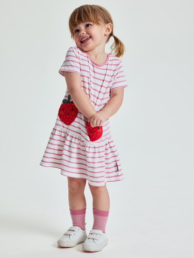 Kurzärmeliges Kleid Kurzärmeliges Kleid