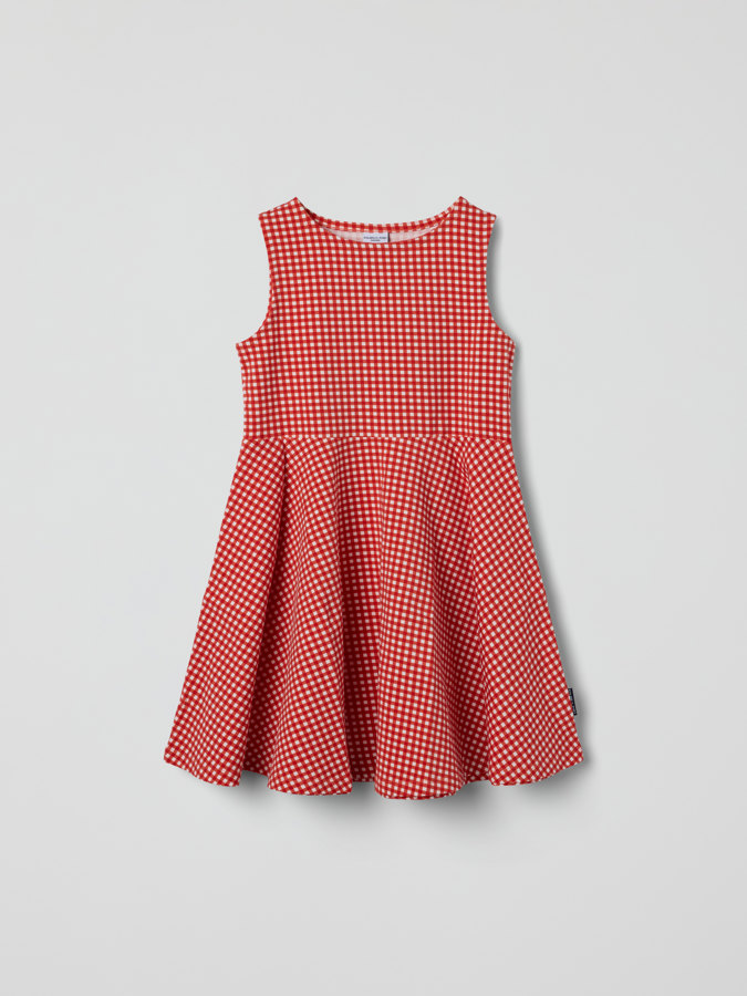 Ärmelloses Kleid, kariert