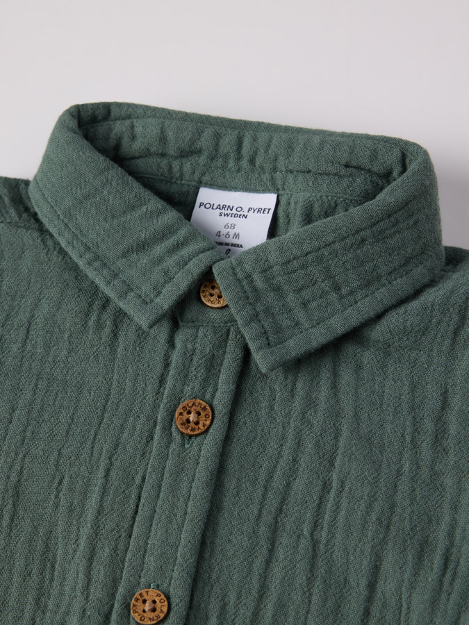 Kurzärmliges Hemd, gestreift Kurzärmliges Hemd, gestreift