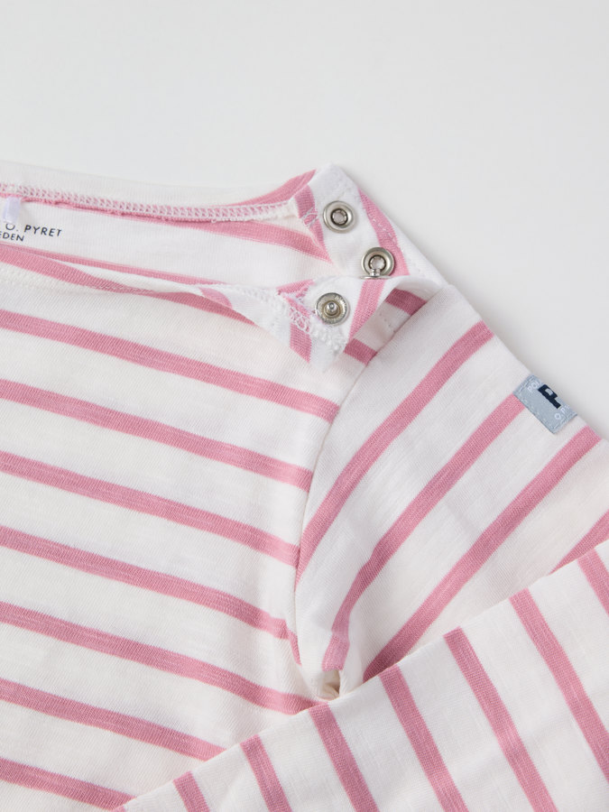 Set aus Shirt und Shorts, gestreift