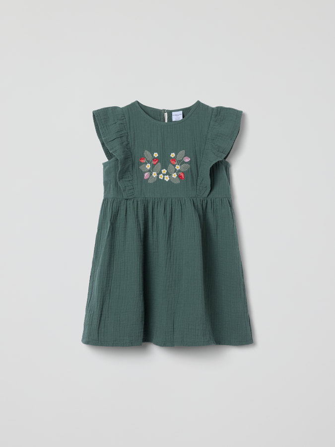 Kleid mit Rüschen