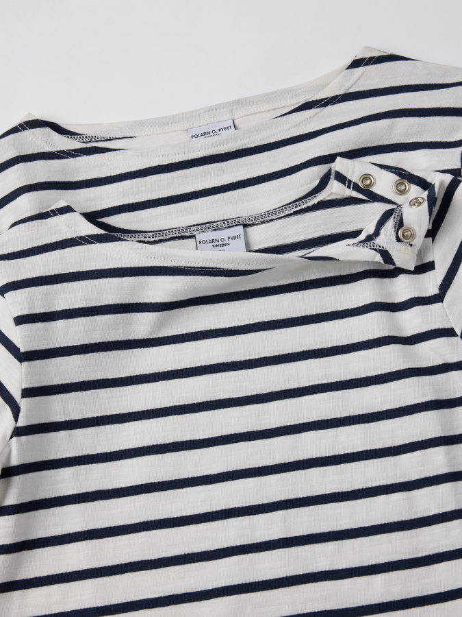 Langärmliges T-Shirt, gestreift