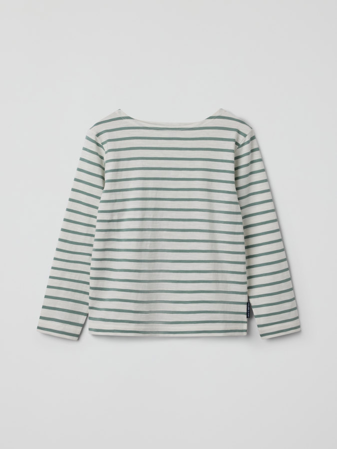Langärmliges T-Shirt, gestreift