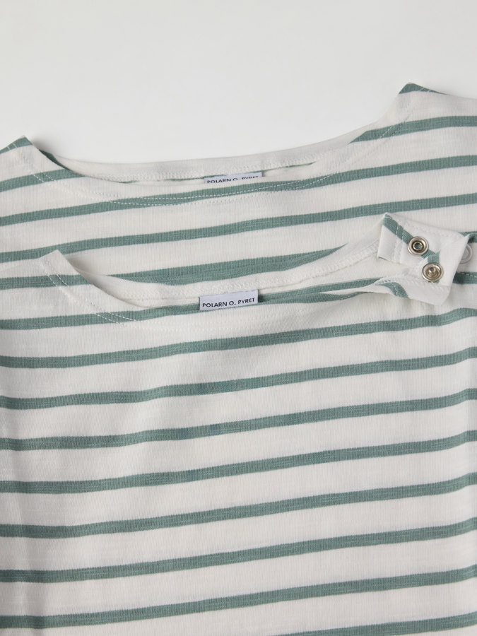 Langärmliges T-Shirt, gestreift