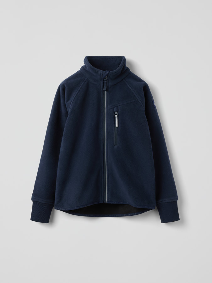 Winddichte Windfleece-Jacke