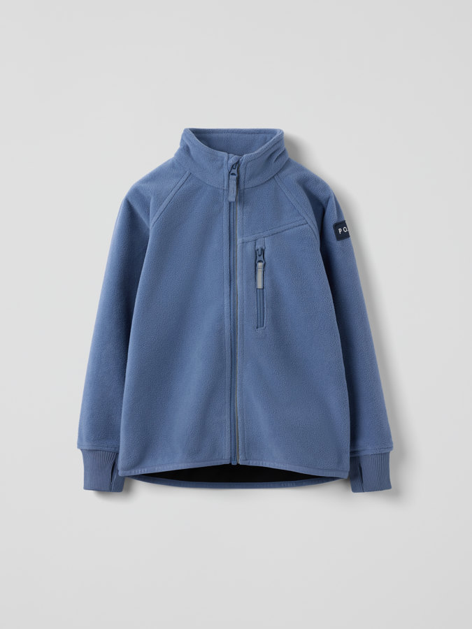 Winddichte Windfleece-Jacke