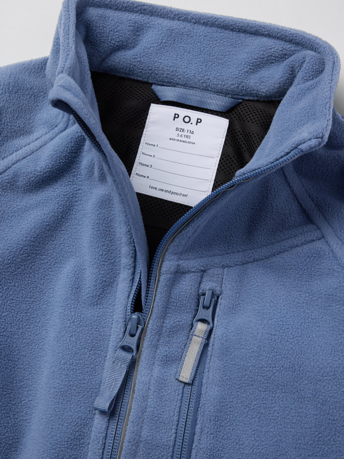 Winddichte Windfleece-Jacke