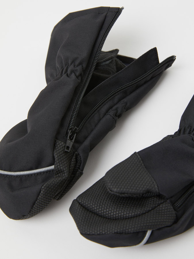 Winddichte Shell-Handschuhe mit Reißverschluss