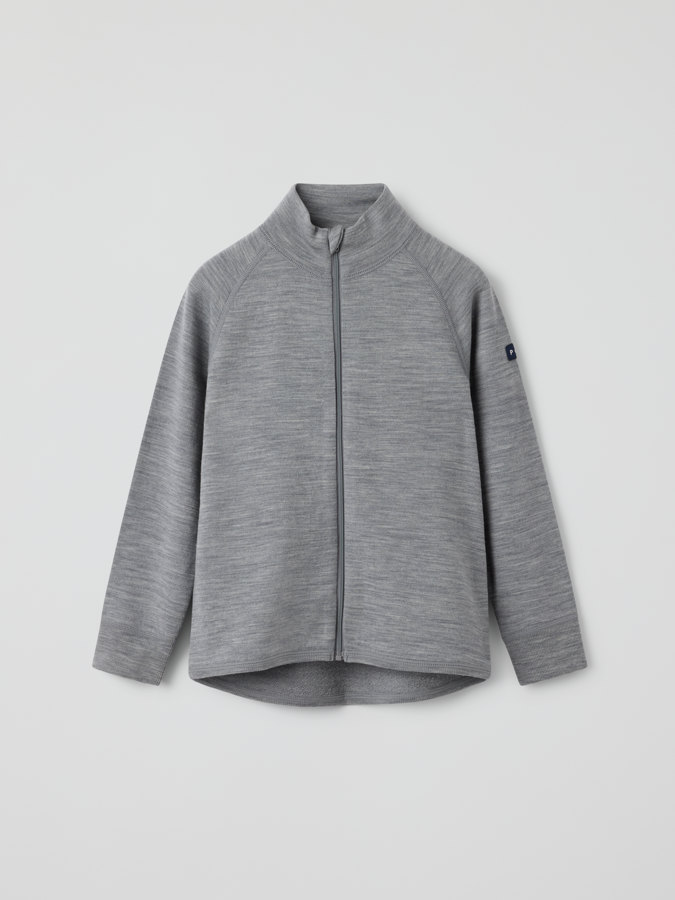 Jacke Wollfrottee aus Merino
