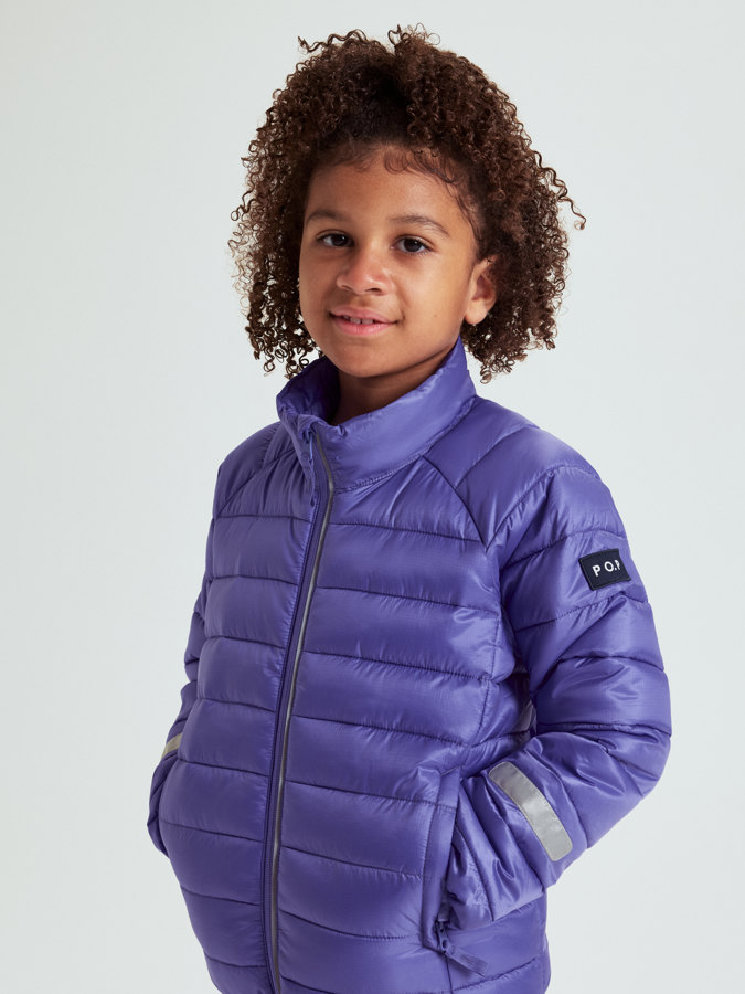 Wattierte leichte Steppjacke