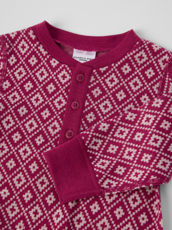 Merinowolle Jacquard Overall