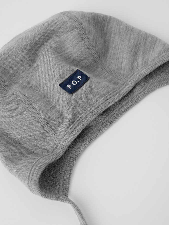 Erstlingsmütze Wollfrottee aus Merino