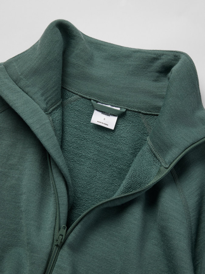 Jacke Erwachsene Wollfrottee aus Merino