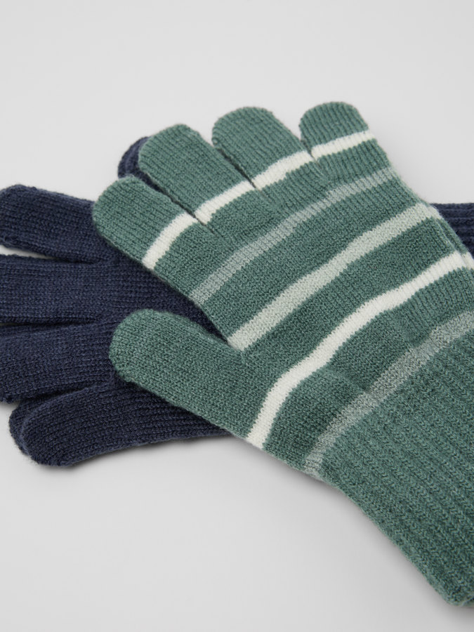 Gestrickte Fingerhandschuhe, 2er-Pack