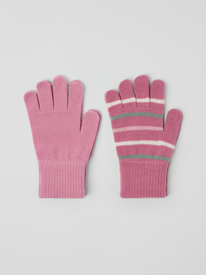 Gestrickte Fingerhandschuhe, 2er-Pack