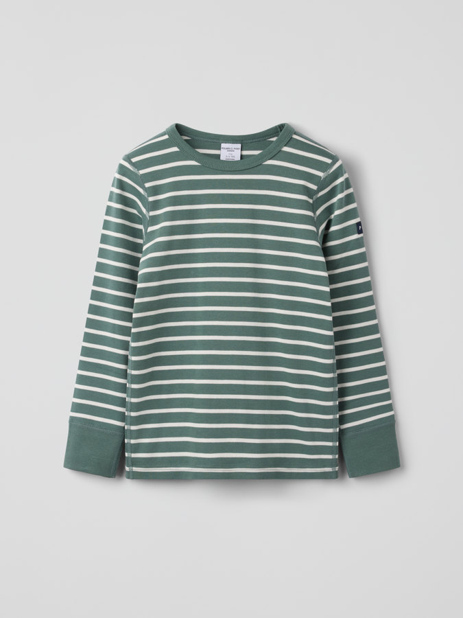 Langarm T-Shirt gestreift