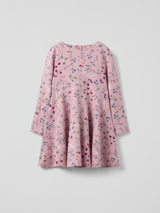Drehkleid, geblümt