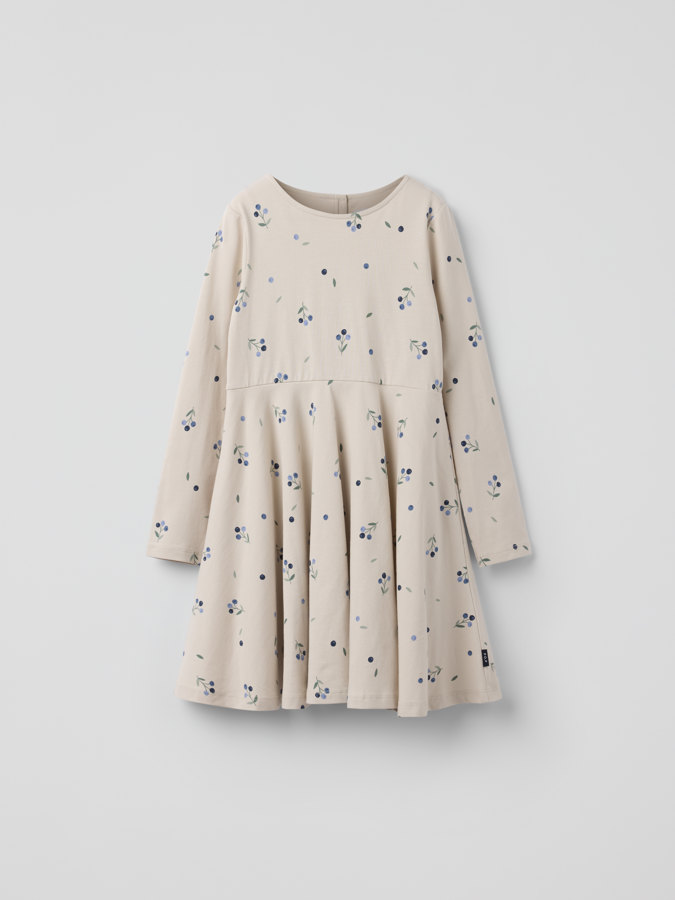 Drehkleid Blaubeere