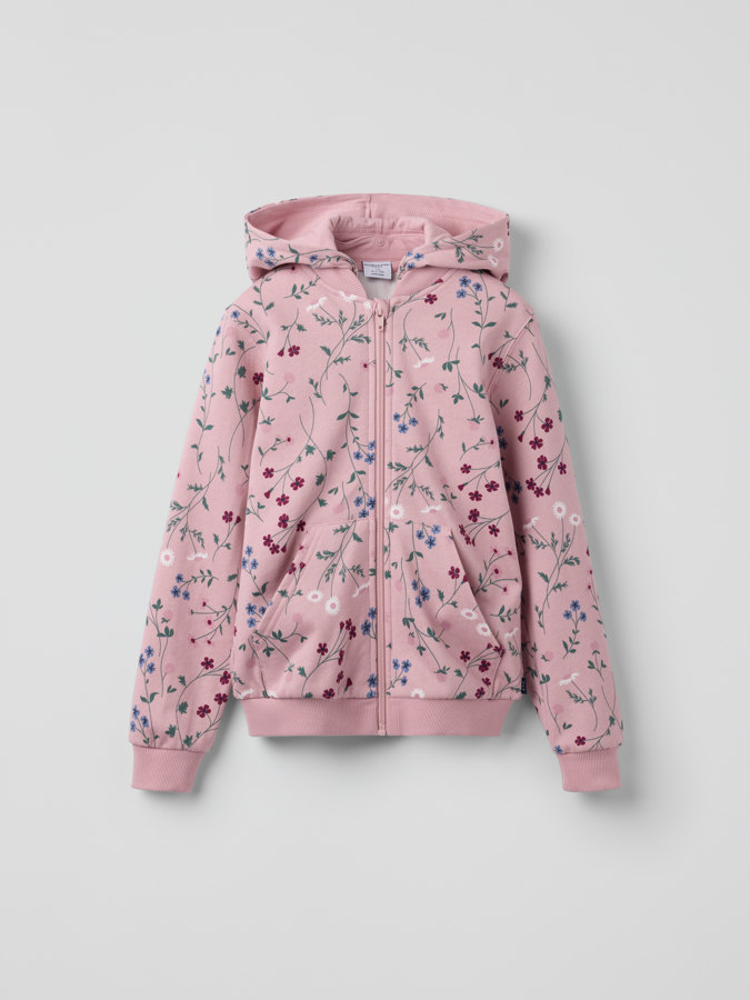 Hoodie Blumenmotiv Hoodie Blumenmotiv