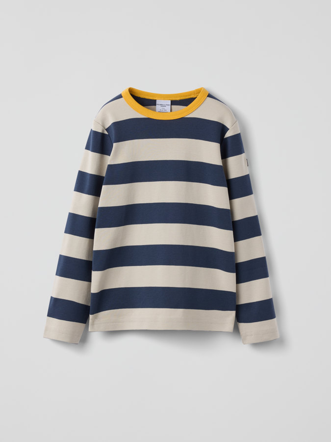 Langarm T-Shirt gestreift