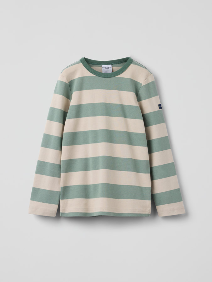 Langarm T-Shirt gestreift