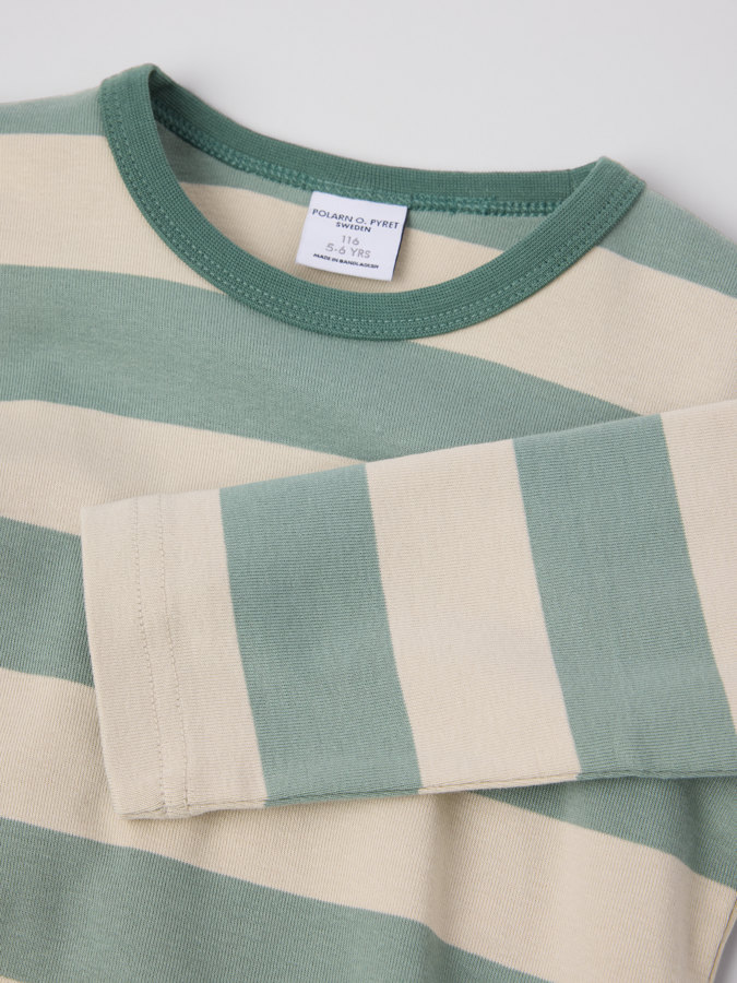 Langarm T-Shirt gestreift