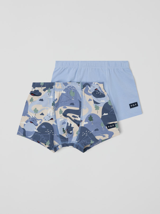 2er-Pack Boxershorts Drachen 2er-Pack Boxershorts Drachen