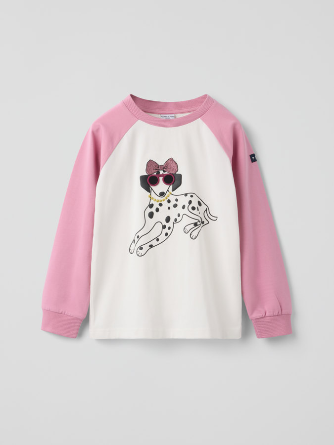 Langarm T-Shirt Dalmatiner