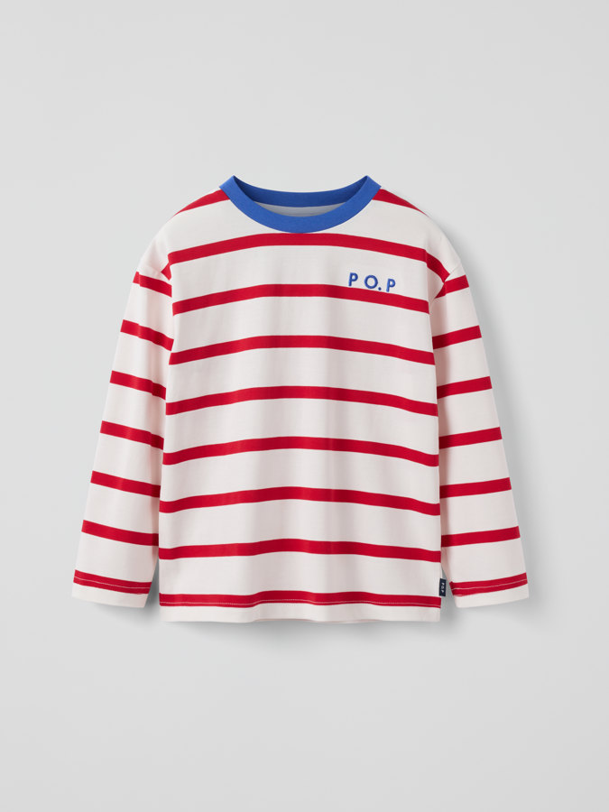 Langarm T-Shirt gestreift