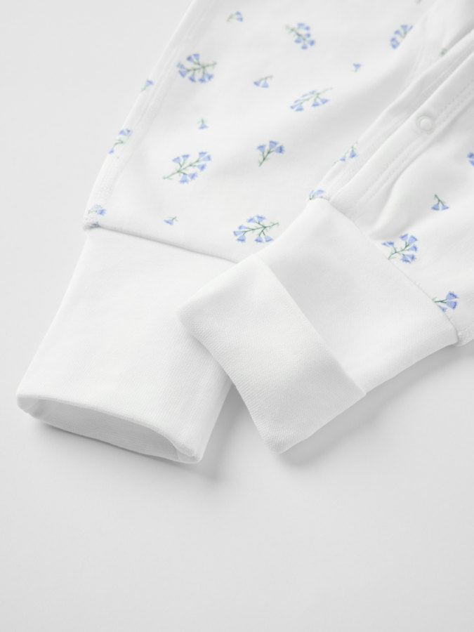 Wickeloverall blumen