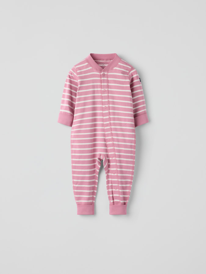 Jersey-Overall, gestreift