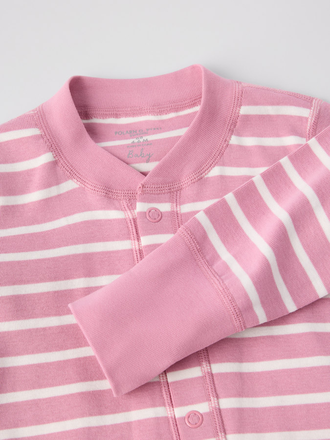 Jersey-Overall, gestreift