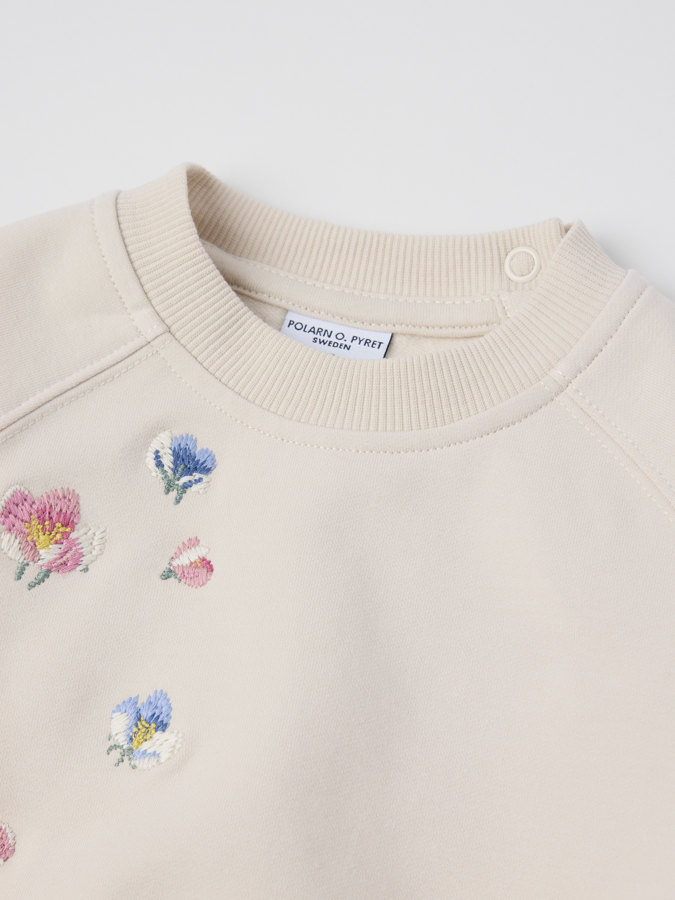 Sweatshirt geblümt Baby Sweatshirt geblümt Baby