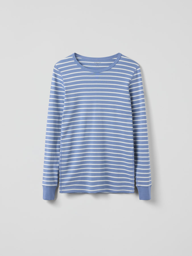 Set für Erwachsene aus Hose und Shirt, gestreift