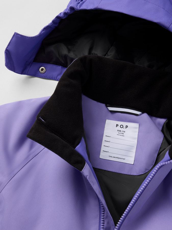 Wasserdichte wattierte Jacke ICY