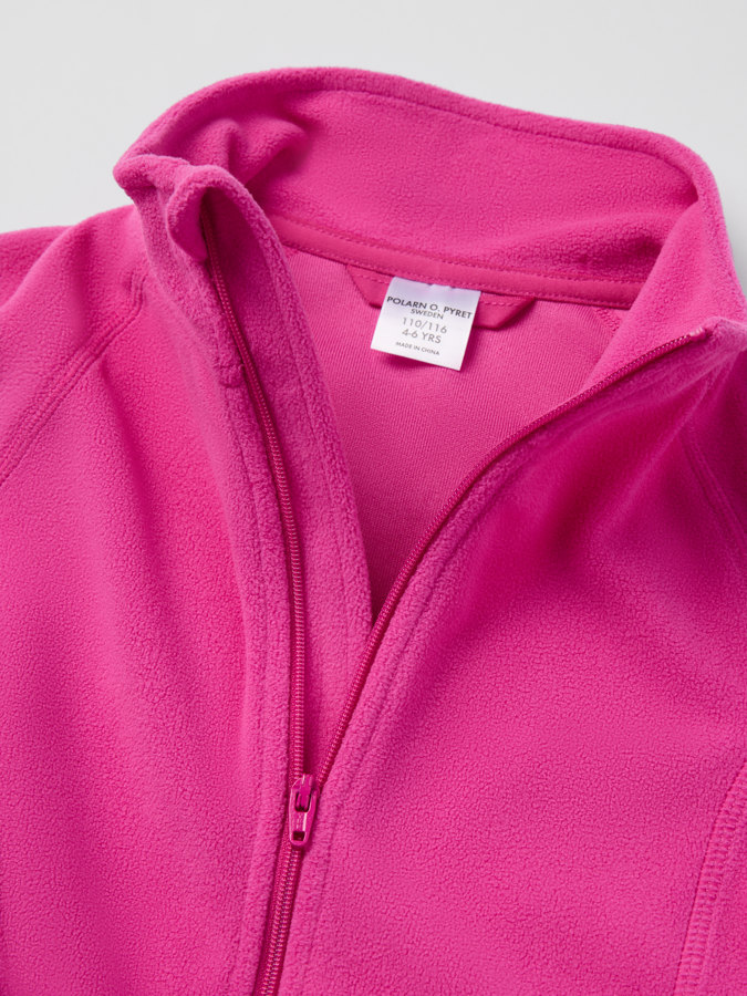 Fleecejacke mit Seitentaschen