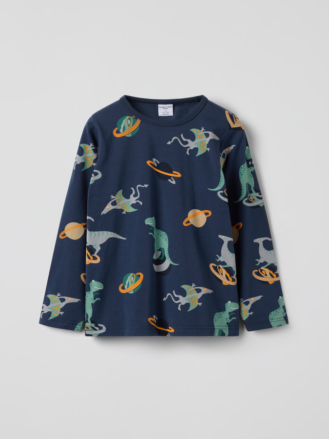 Langarmshirt Dinosaurier